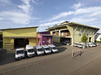 Gebäude Jampen Holzbau AG Neue Produktionshallen 1 + 2