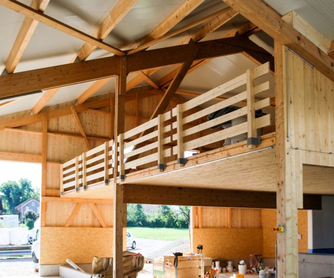 Neubau Laufstall Hinwil