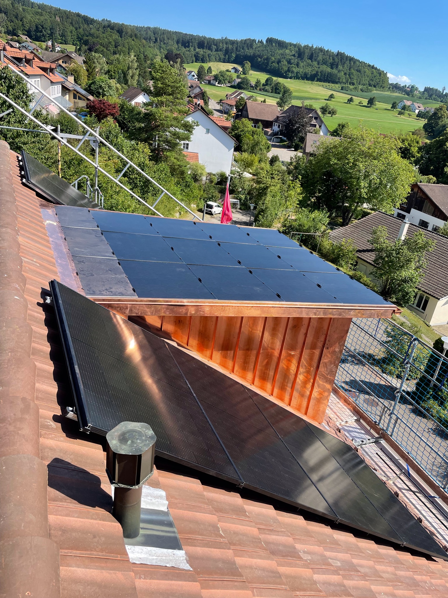 Projekte der Jampen Holzbau AG von Hittnau im Bereich Solar